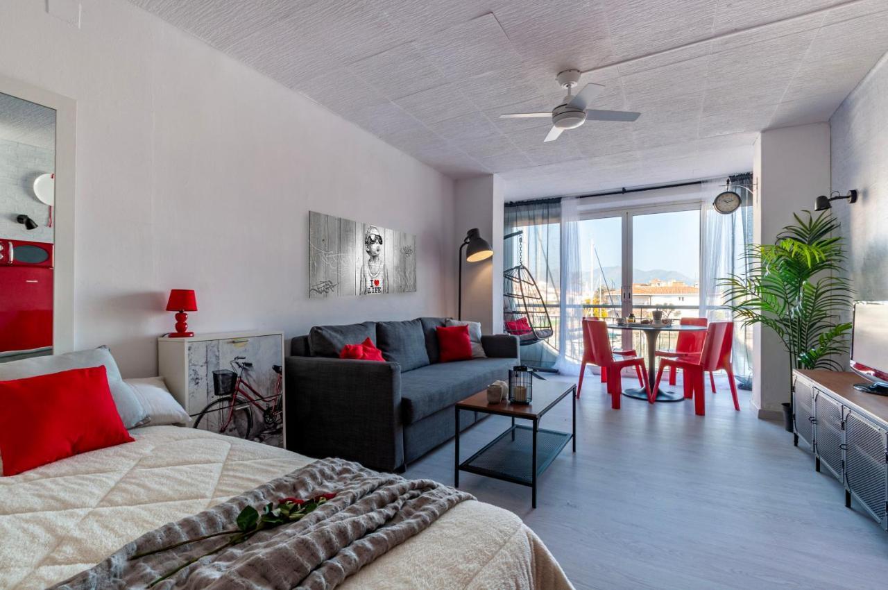 Estudio En 1ª Linea Con Vistas Al Puerto Deportivo By Insidehome Empuriabrava Ngoại thất bức ảnh