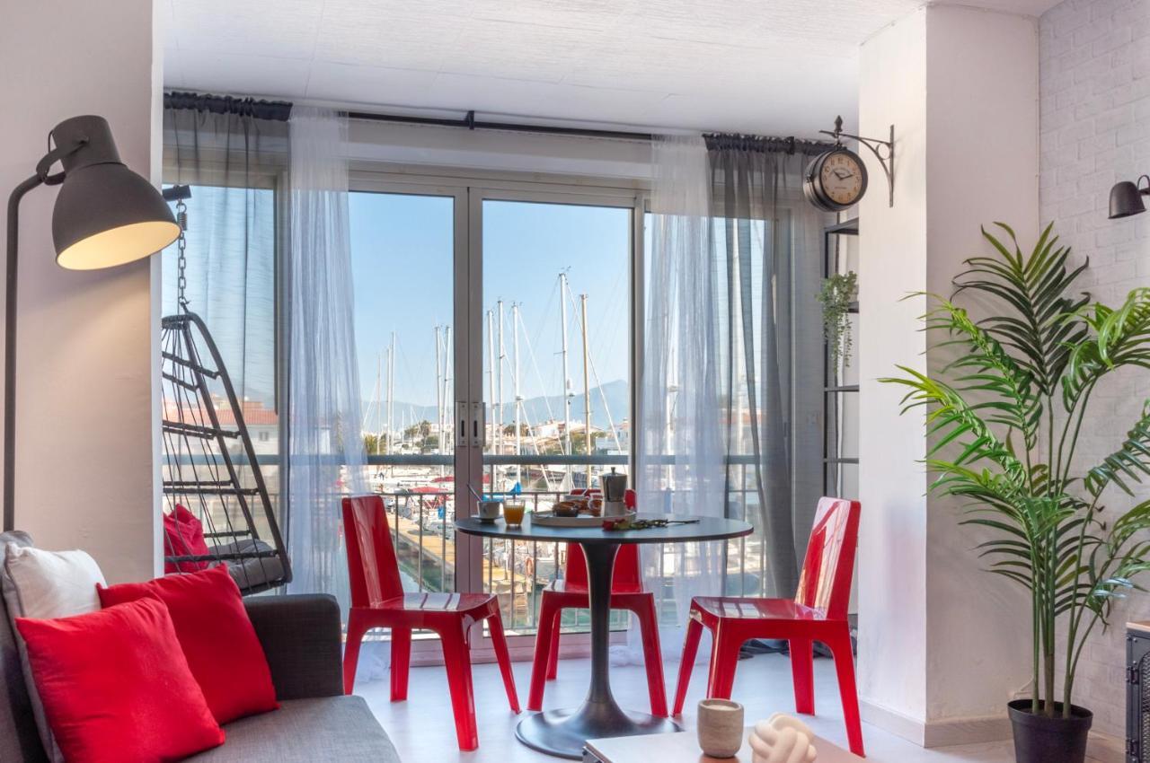 Estudio En 1ª Linea Con Vistas Al Puerto Deportivo By Insidehome Empuriabrava Ngoại thất bức ảnh