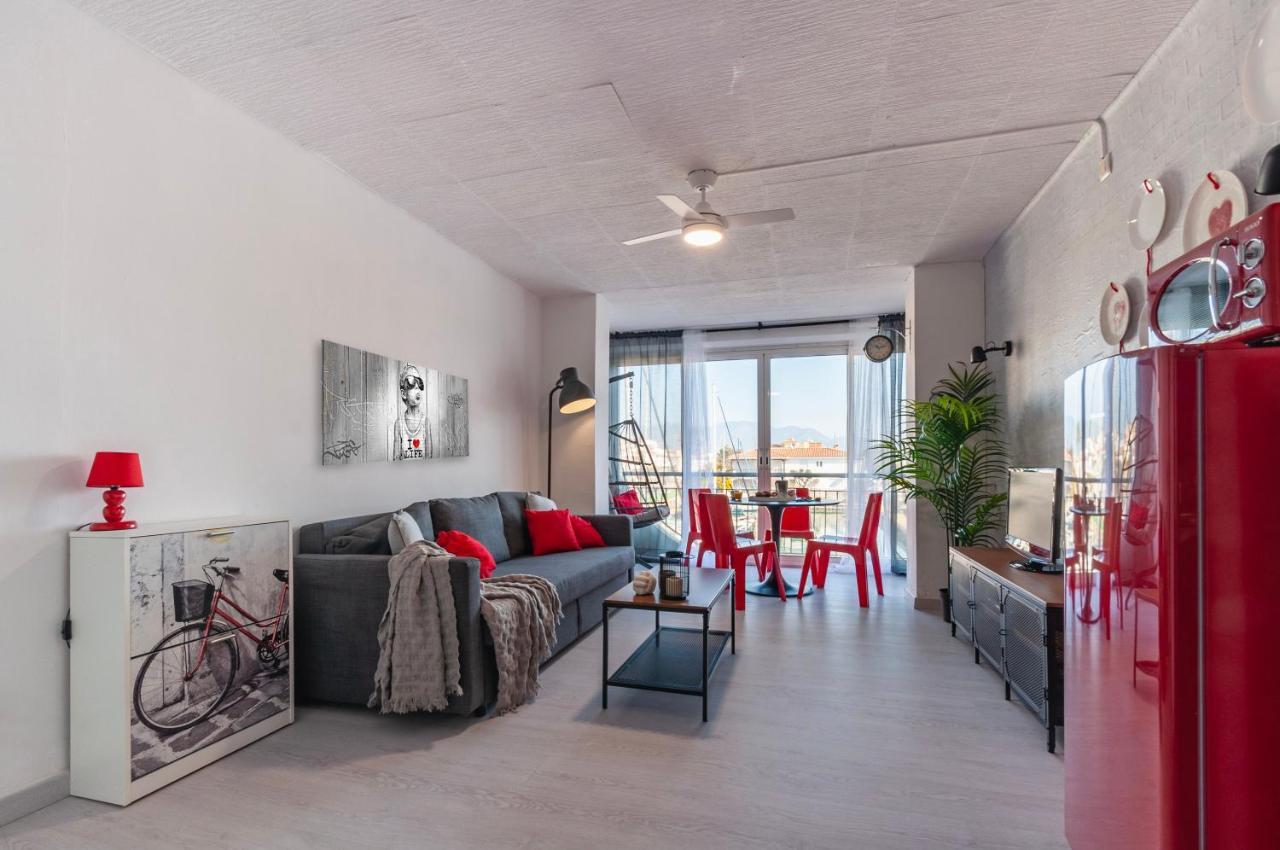 Estudio En 1ª Linea Con Vistas Al Puerto Deportivo By Insidehome Empuriabrava Ngoại thất bức ảnh